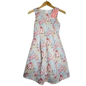 Pippa & Julie Floral Dress Girls Size 14